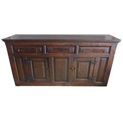English Oak Sideboard
