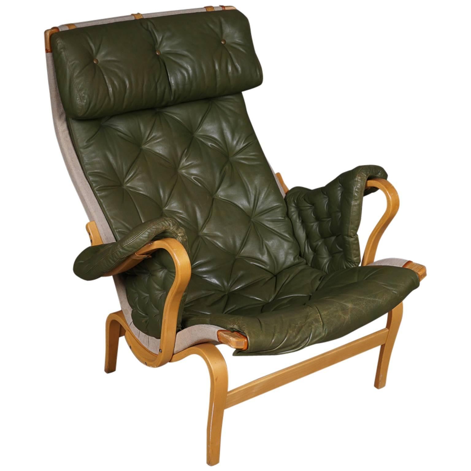 Bruno Mathsson Lounge Chair Model Pernilla