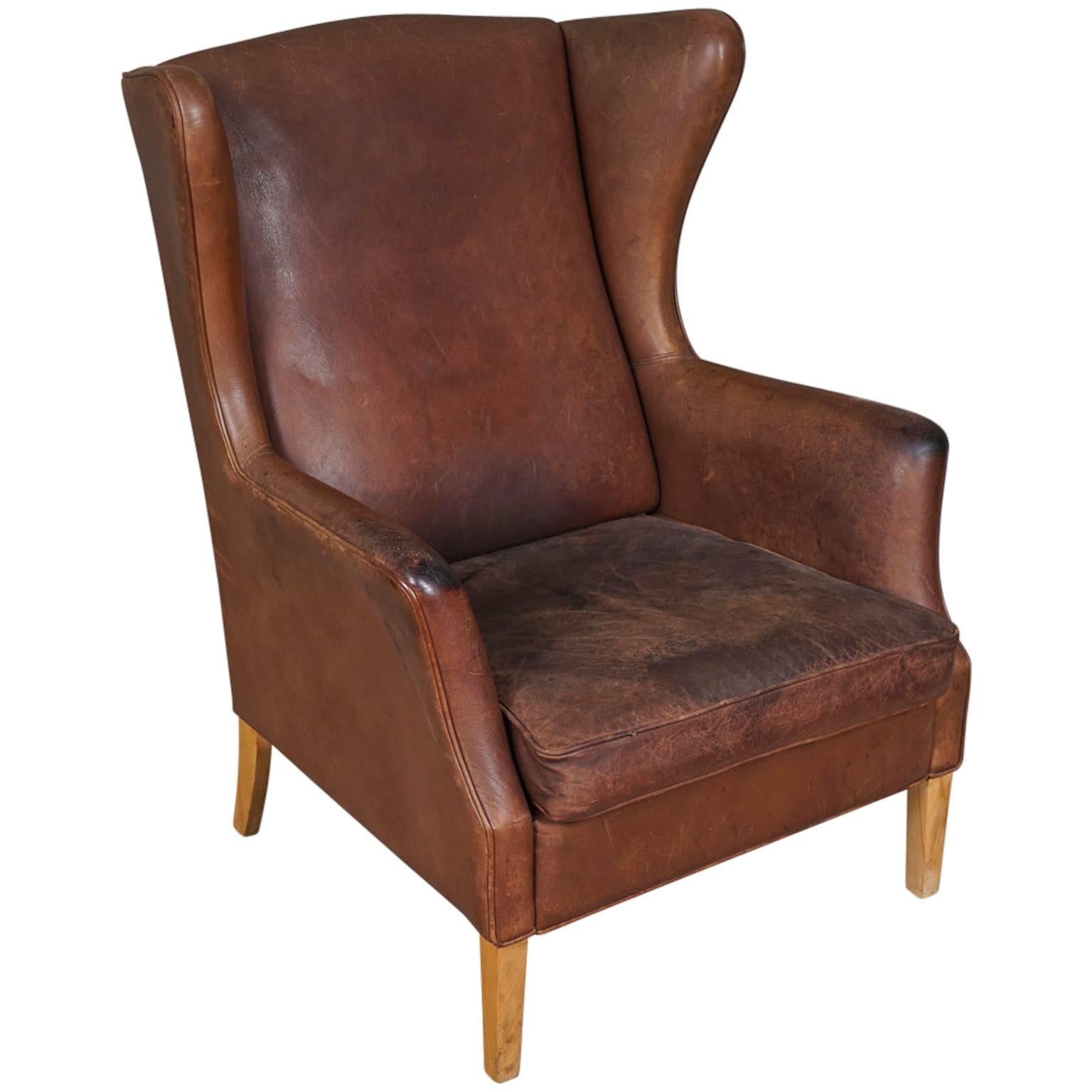 Danish Wingback Chair