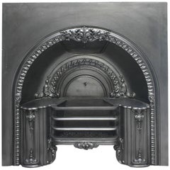 Mid-19th Century Reclaimed Arched Hob Register Grate