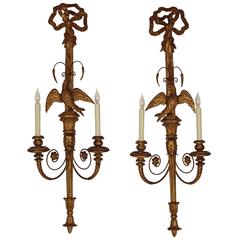 Pair of Neoclassical Style Wall Sconces 6