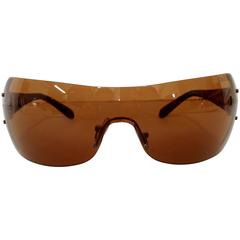 Tiffany & Co. Brown Tortoise &  Swarovski Crystal Sunglasses