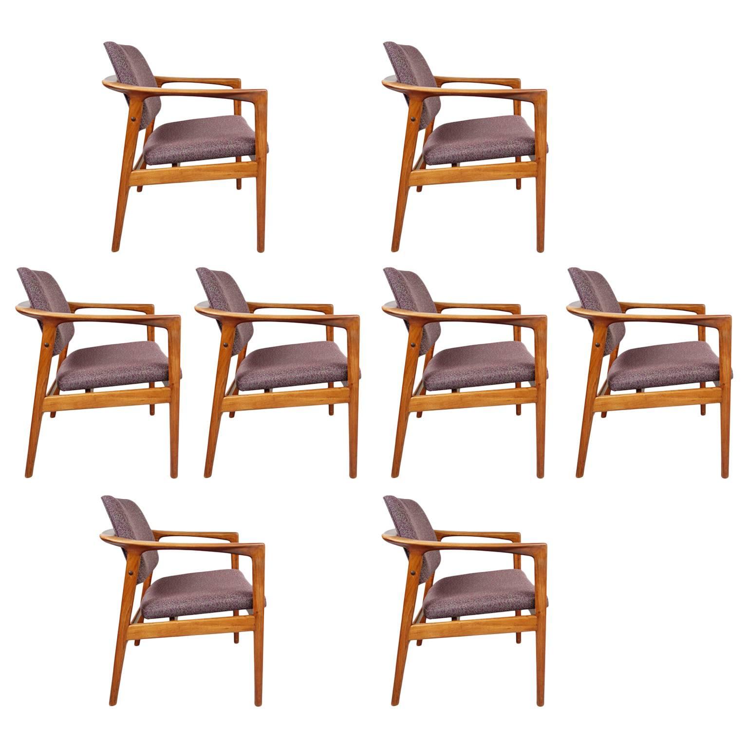 Set of Eight Chairs by Folke Ohlsson