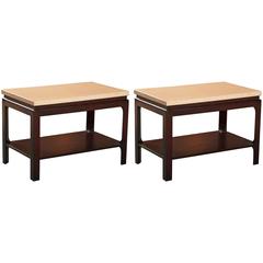 Pair of Paul Frankl for Johnson Furniture Side or End Tables 2