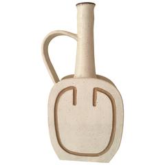 Huge Glazed Ceramic Vase by Bruno Gambone