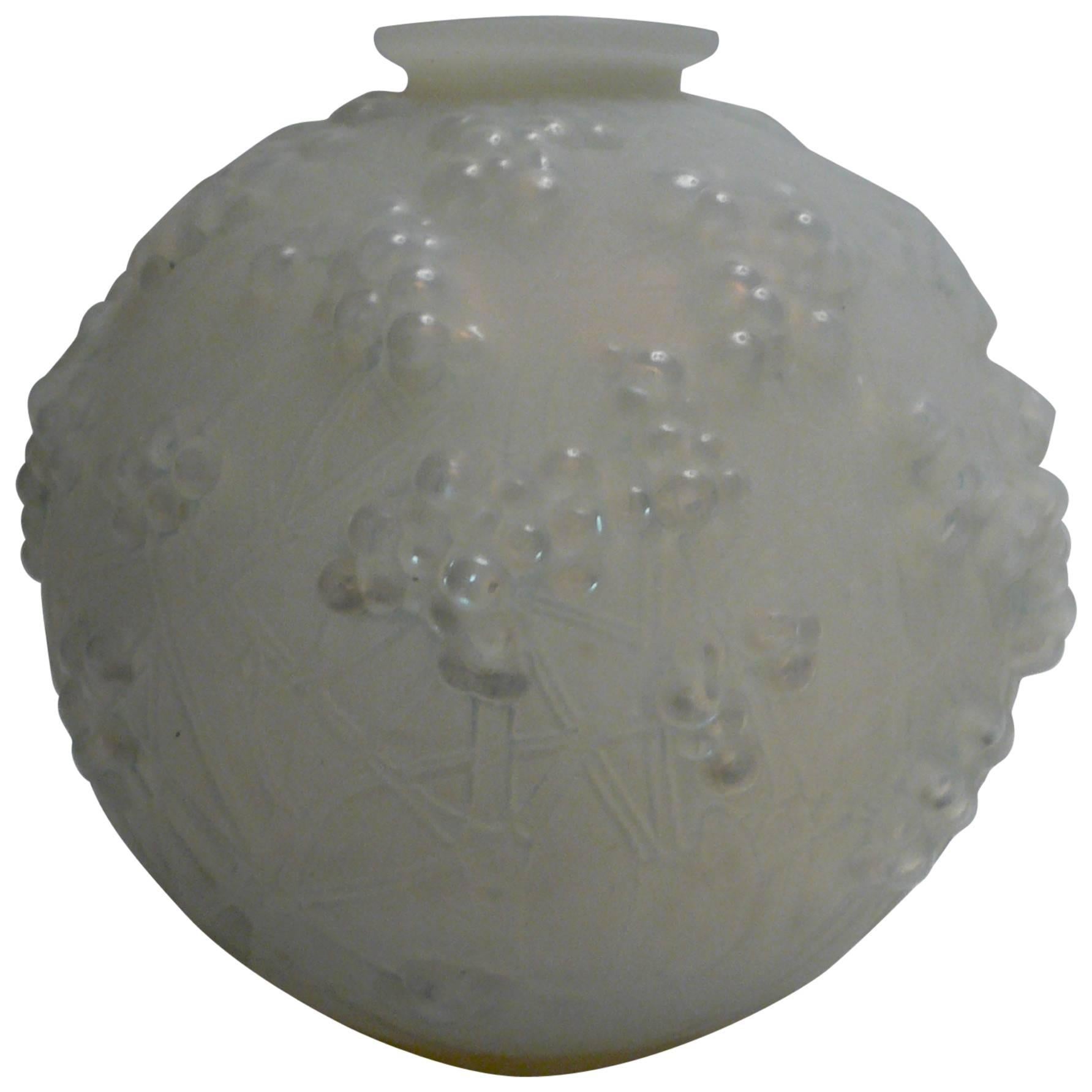 Rene Lalique Druides Vase