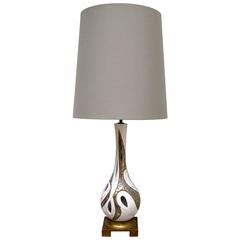 Mid-Century Table Lamp Signed by Blanco, circa 1960