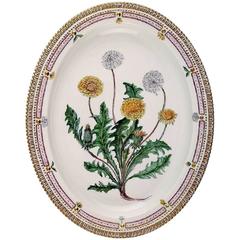 Royal Copenhagen Flora Danica Large Oval Serving Platter