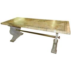 Italian Marble Console Table