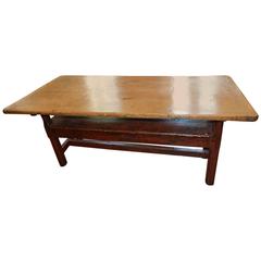 Antique Tavern Table Bench