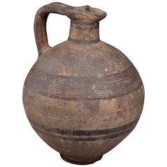 Ancient Cypriot Geometric Amphora, 800 BC