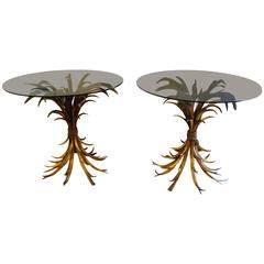 Maison Bagues "Sheaf of Wheat" A Pair of Coffee Tables