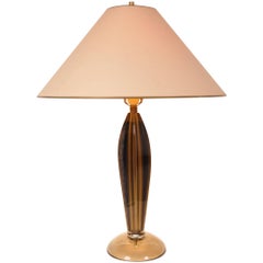 Table Lamp by Flavio Poli for Seguso, Italy, circa 1960