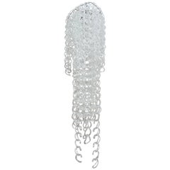 Big Angelo Mangiarotti "Giogali" Chandelier, Prod. Vistosi, Italy circa 1970