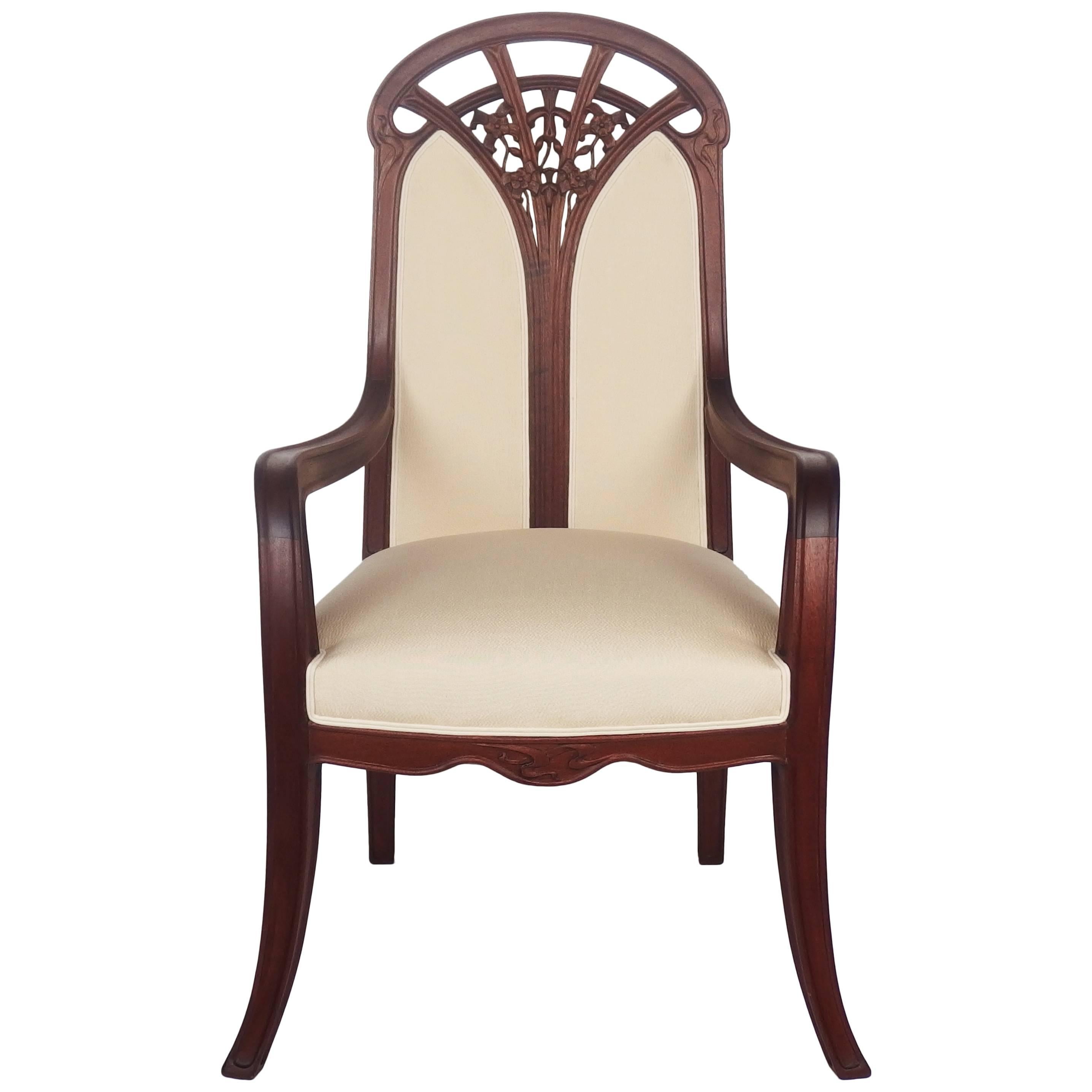 Art Nouveau Armchair by Majorelle