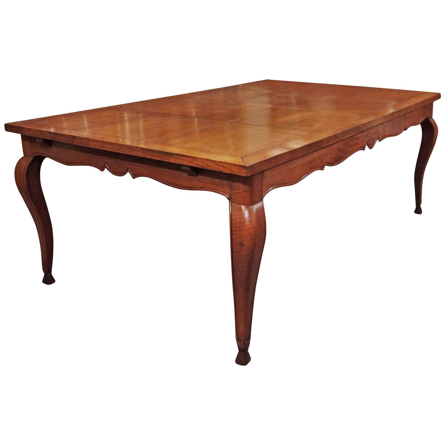 Antique French Provincial Dining Table, circa 1890 at 1stdibs