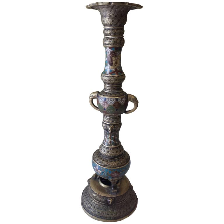 Japanese temple candlesticks