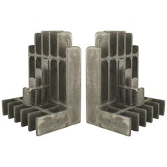 Pair of Mid-Century Brutalist Bookends