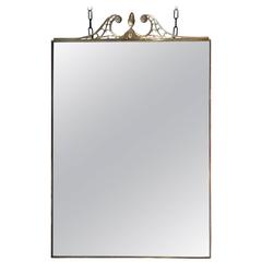 Large Solid Bronze Mirror 10