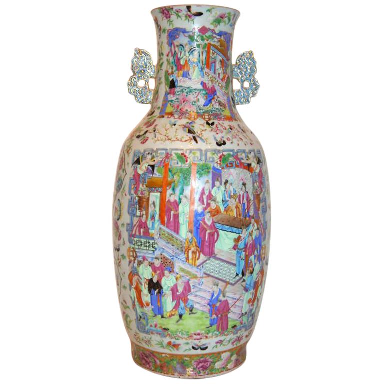 Large Chinese Vase For Sale at 1stDibs