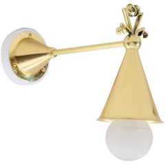 Very Nice Wall Lamp Attributed to Otto Prutscher