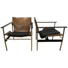 Pair of Lounge Chairs by Charles Pollock for Knoll