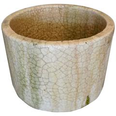 Crackled Glaziers Crucible Planter