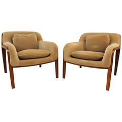 Pair of Knoll Lounge Chairs by Bill Stephens