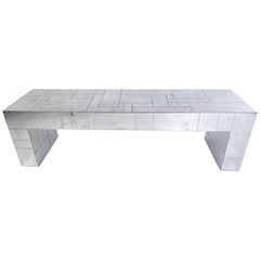 Signed Paul Evans 'Cityscape' Patchwork Wall Console