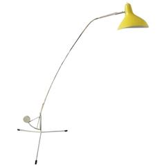 Rare Original Bernard Schottlander Mantis Floor Lamp for Bergboms, Sweden, 1953