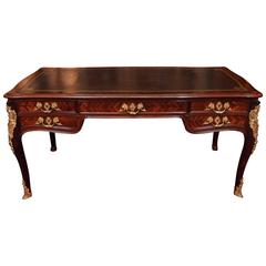 Antique French Bureau Plat, circa 1850-1870