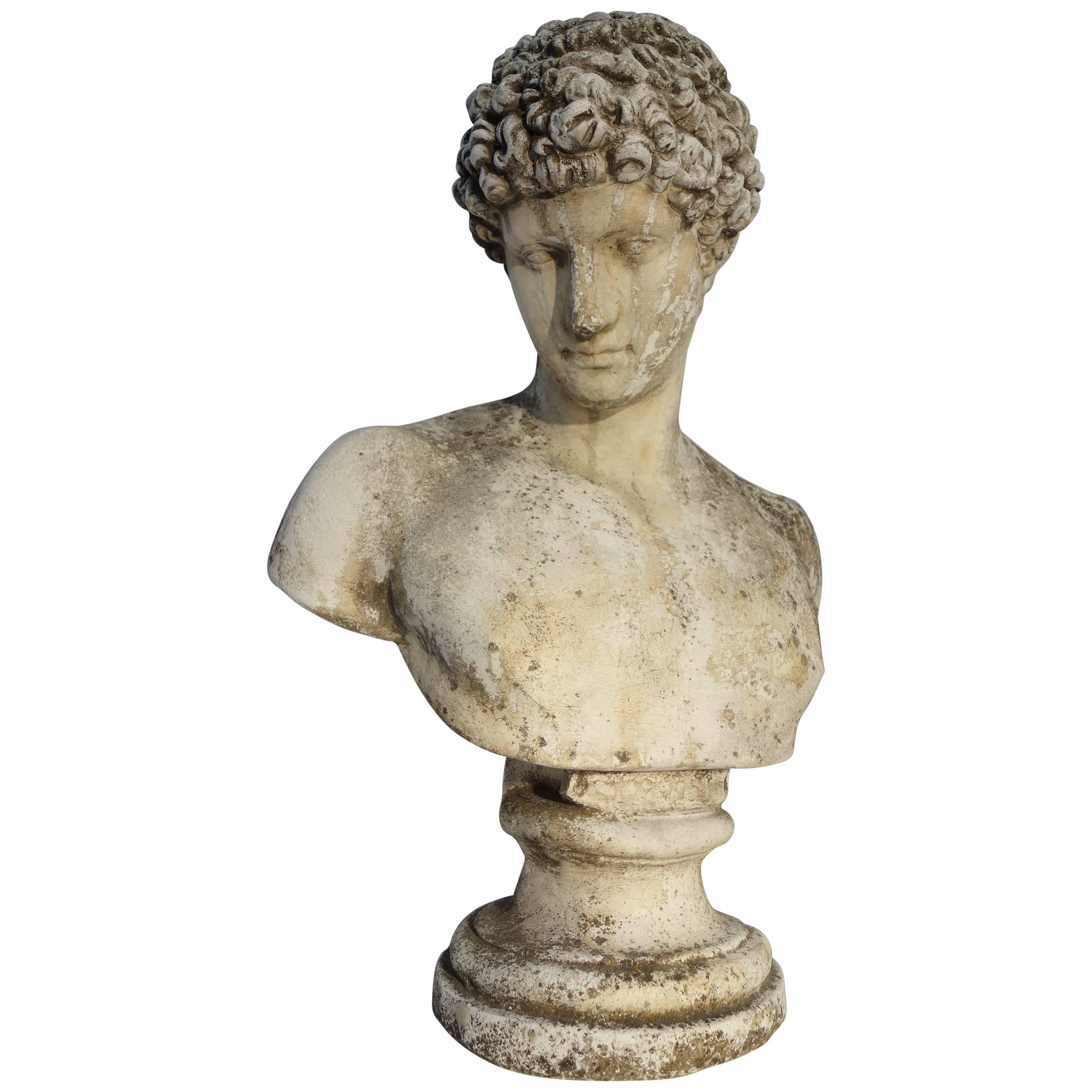 Italian Vintage Classic Hermes Capitolino Bust