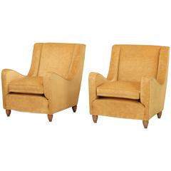 Pair of Italian Lounge Chairs