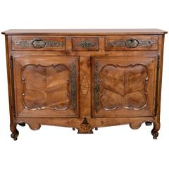 18th Century French Provincial Louis XV Period Cherrywood Buffet