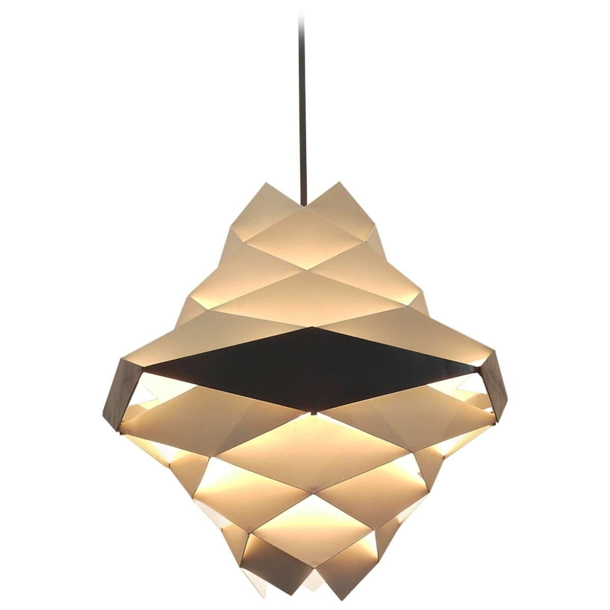 Danish Mid-Century Pendant Lamp Designed by Preben Dal