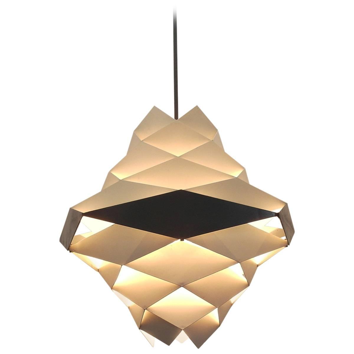 Danish Mid Century Pendant Lamp Designed By Preben Dal At 1stdibs