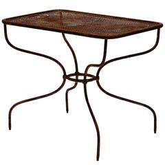 19th Century Iron Garden Table