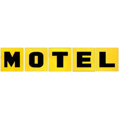 Used 1960s Motel Sign Letters