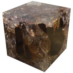 Cracked Resin Cocktail Table 3