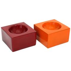 Ettore Sottsass for Il Sestante Pottery Bowls