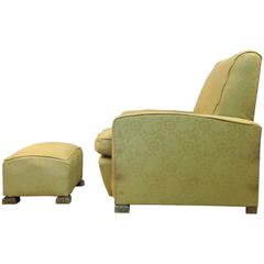 Art Deco Chair in the Style of Paul Frankl