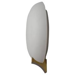Fine French Art Deco Glass and Bronze Sconce by Perzel 10