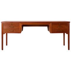 Beautifully executed Danish Modern Teak Desk from the 1950s