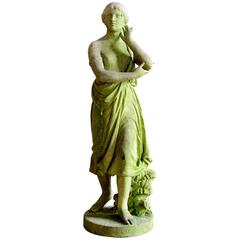 19th Century Marble Statue of Echo