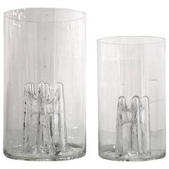 Mazzega 1980s Set of Vases