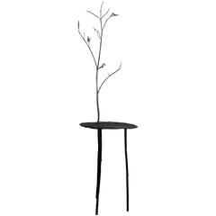 Unique Bronze Tree Table Sculpture by Sian Lewis