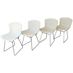 Four Bertoia Chairs