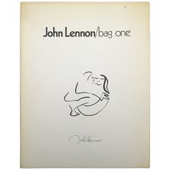 "John Lennon - Bag One" Catalogue - 1970