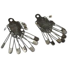 Military Numbered Laundry Sorters with Huge Safety Pins 3