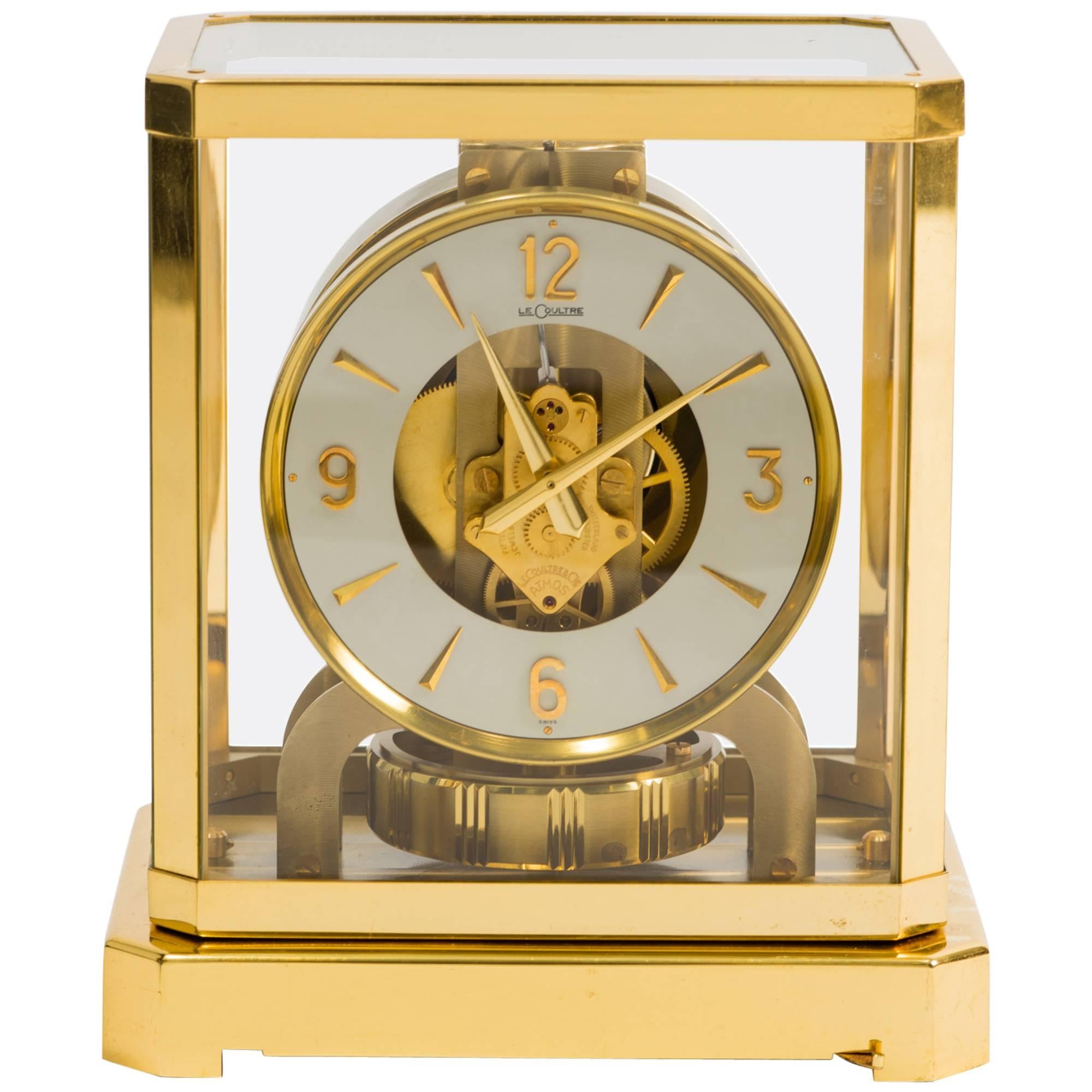 1960s Jaeger-LeCoultre Atmos Perpetual Motion Mantle Clock